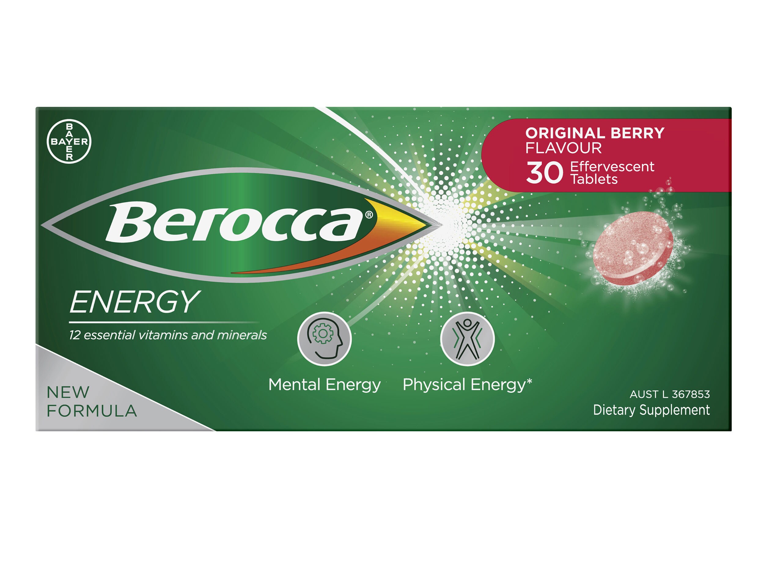 Berocca helps your body release energy from food so you can beat ...