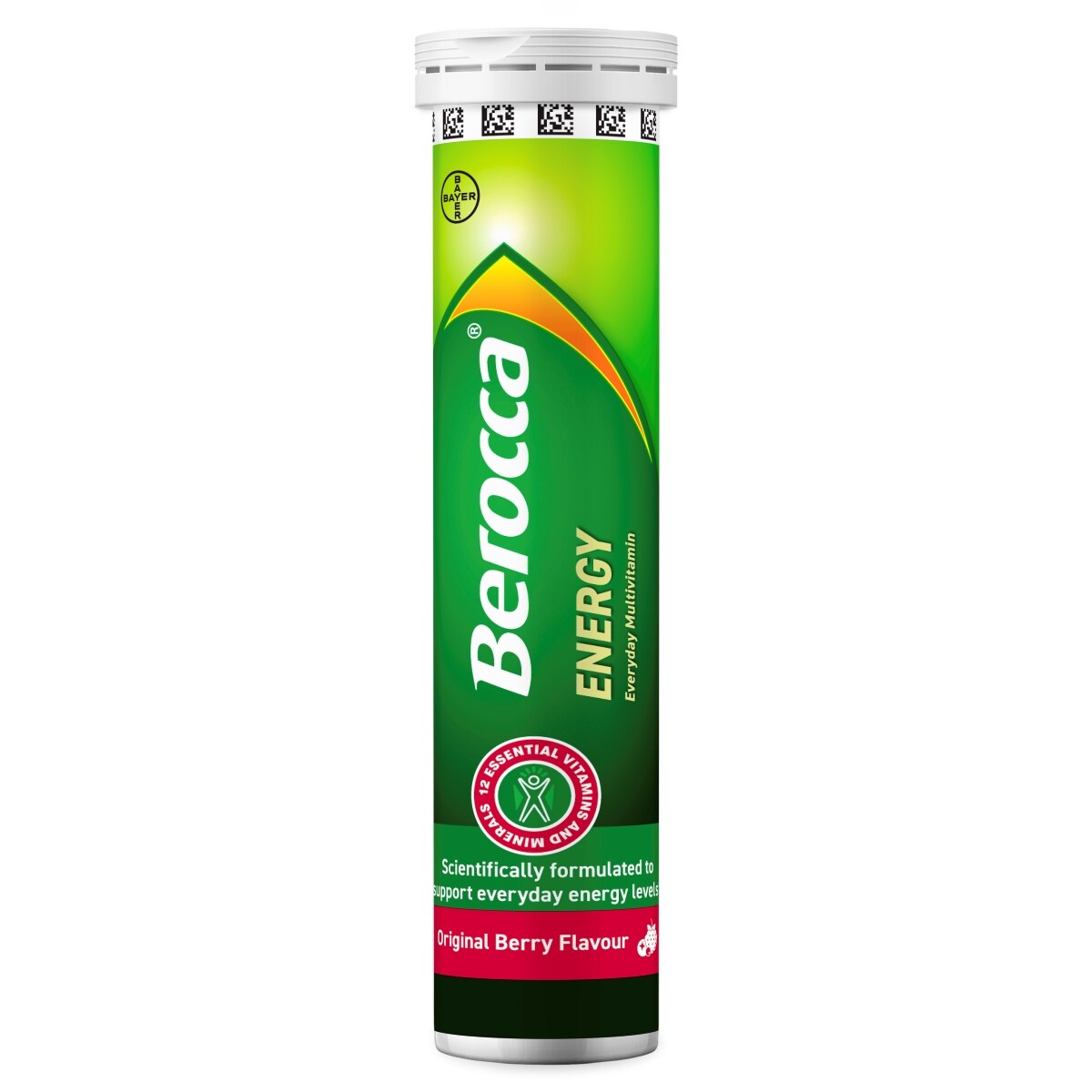 Berocca Energy Vitamin B & C Original Berry Flavour Effervescent Tablets