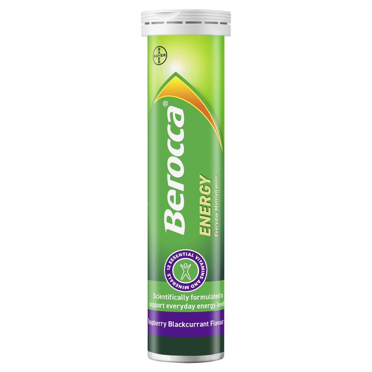 Berocca Energy Raspberry Blackcurrant Effervescent Tablets