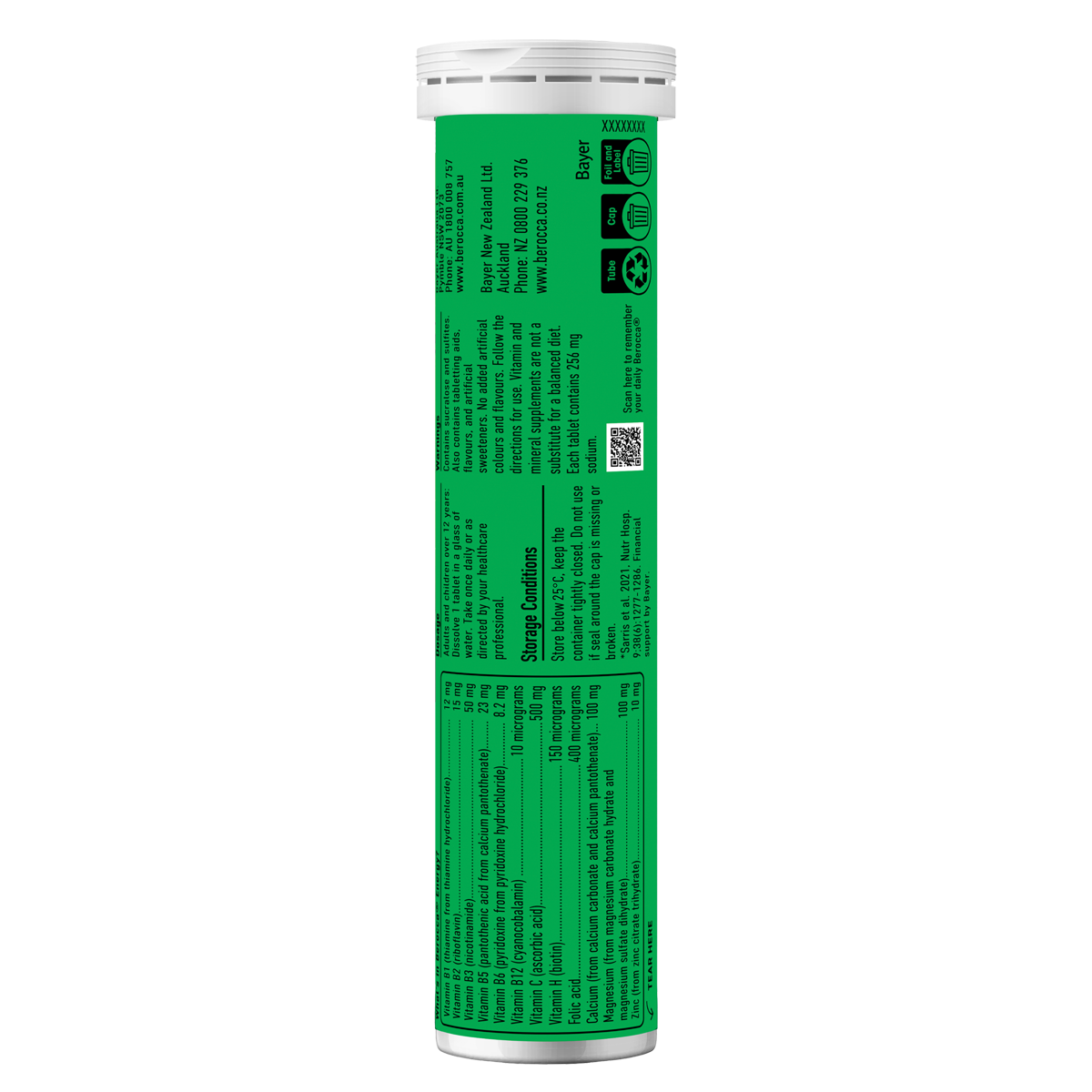 Berocca Energy Effervescent Strawberry Splash